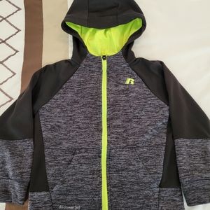 Light-weight jacket, black and Grey, Size XS